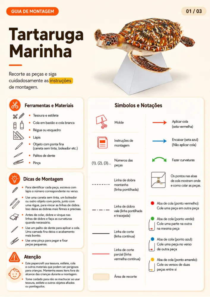 Exemplo temporário do molde de Tartaruga, imagem 1